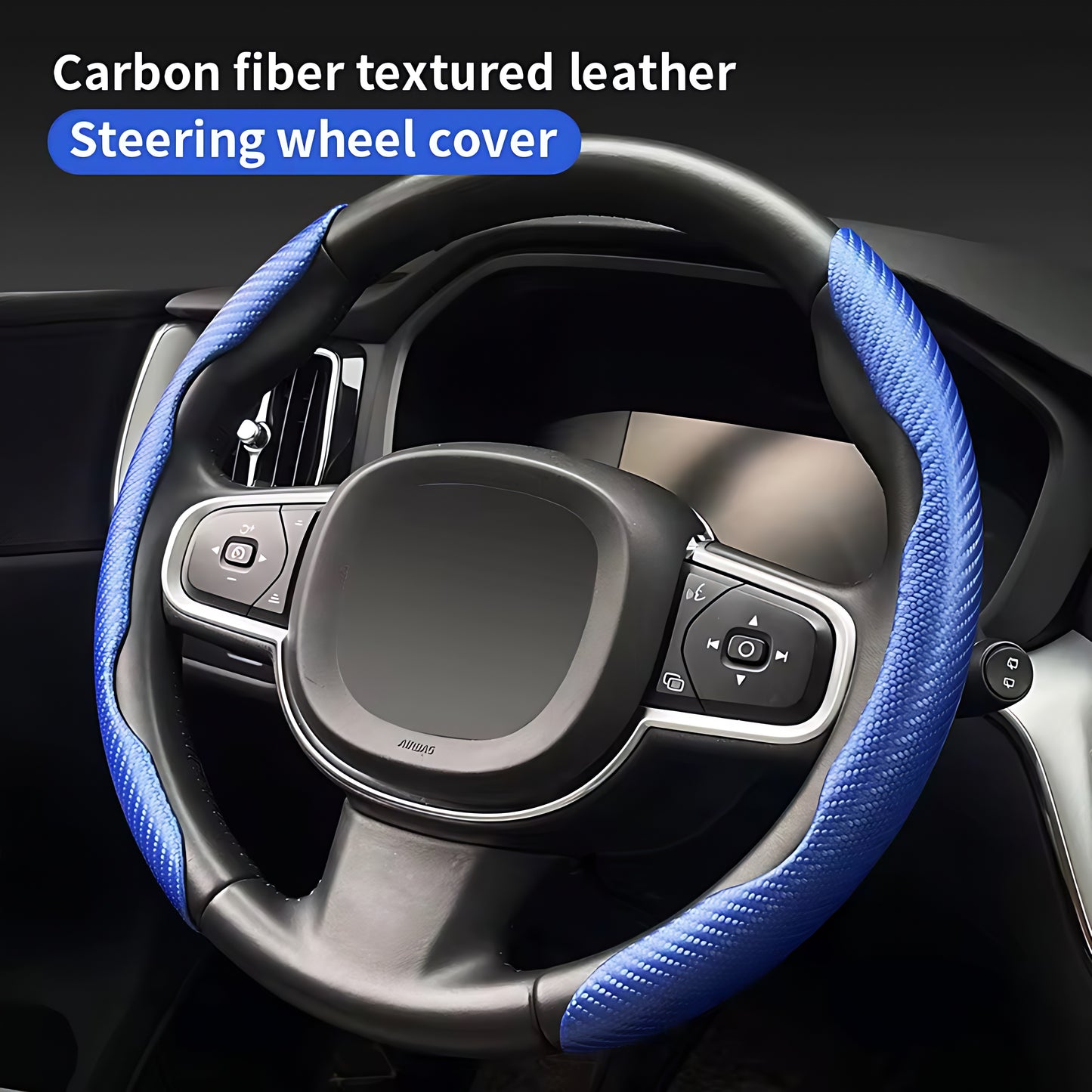 Steering Wheel Cover – Universal Fit Non-Slip Grip