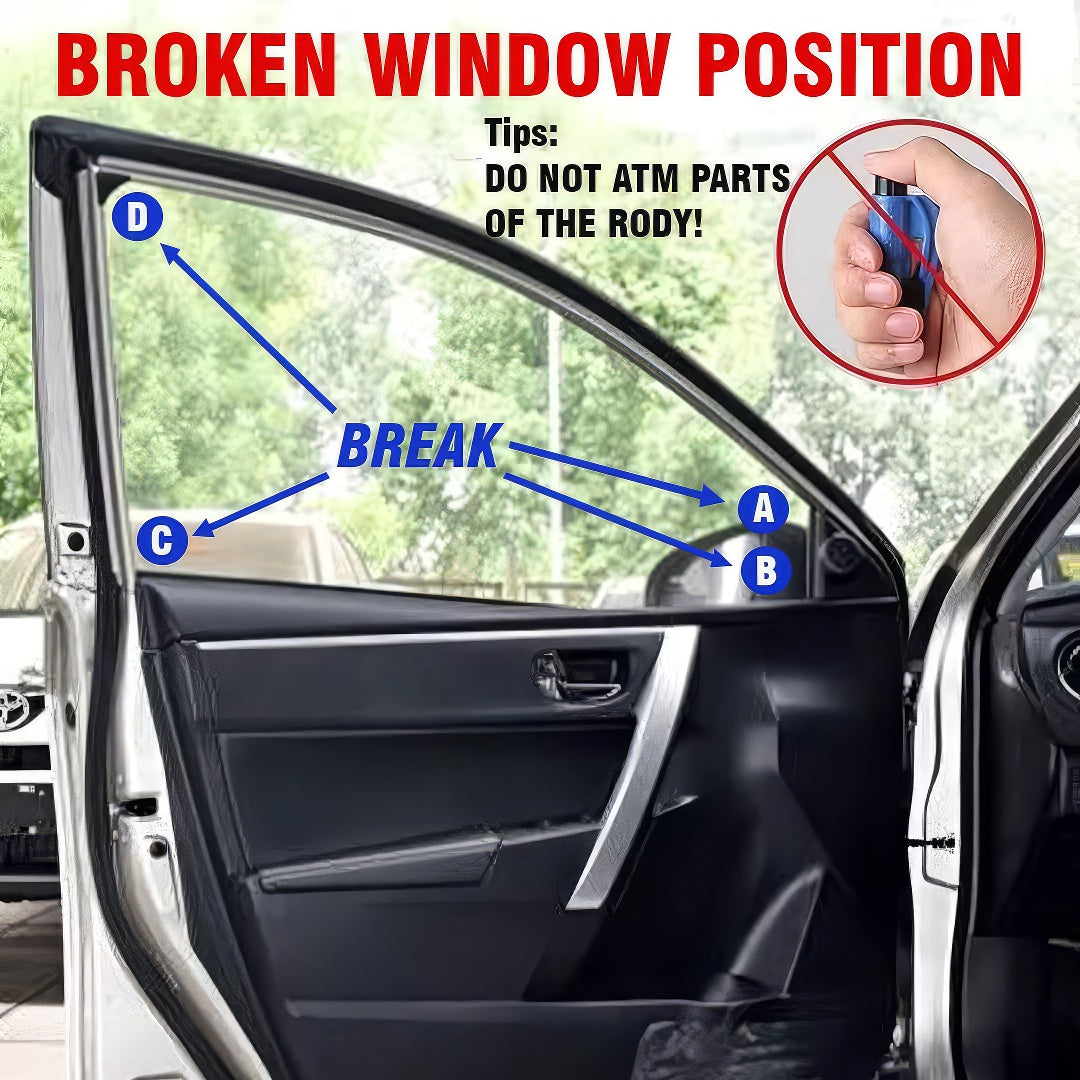 Seat Belt Cutter & Window Breaker – Emergency Escape Tool