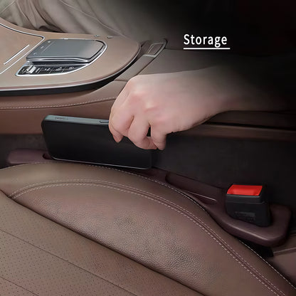 Console Side Gap Filler Organizer – Car Seat Pocket Storage
